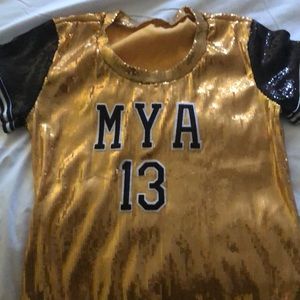 Custom sequins shirt